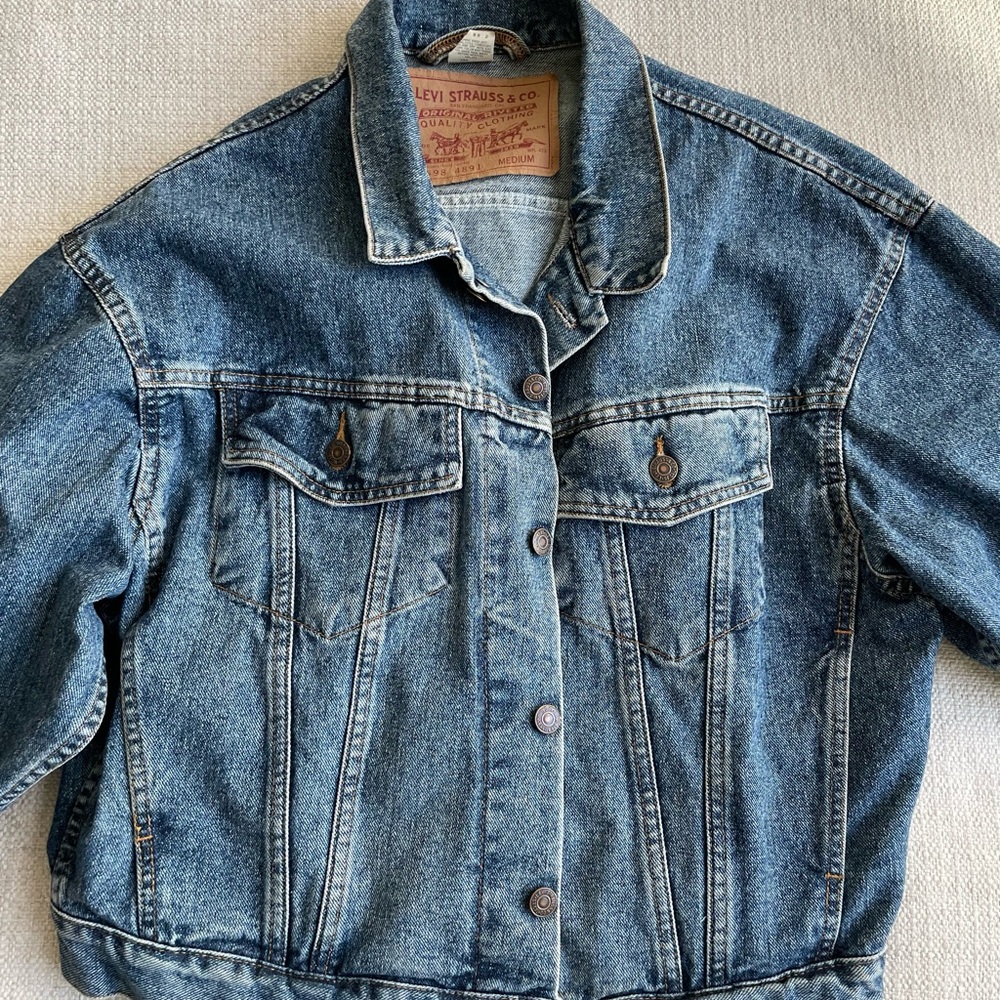 LEVI'S Vintage Clothing Denim Jacket, size M